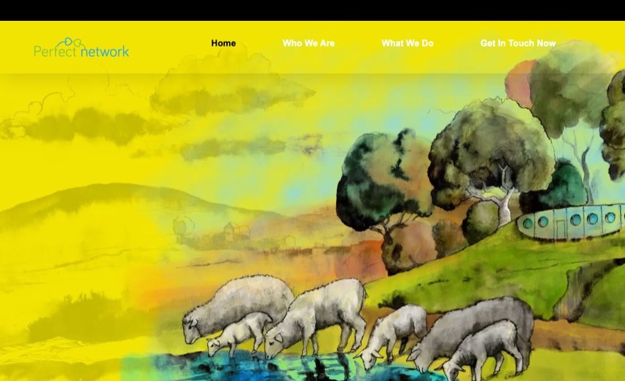 Home page of the Perfect Network website