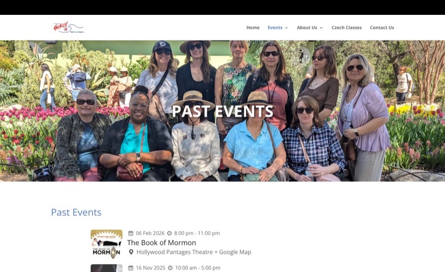 Past events, kept as a record of activity